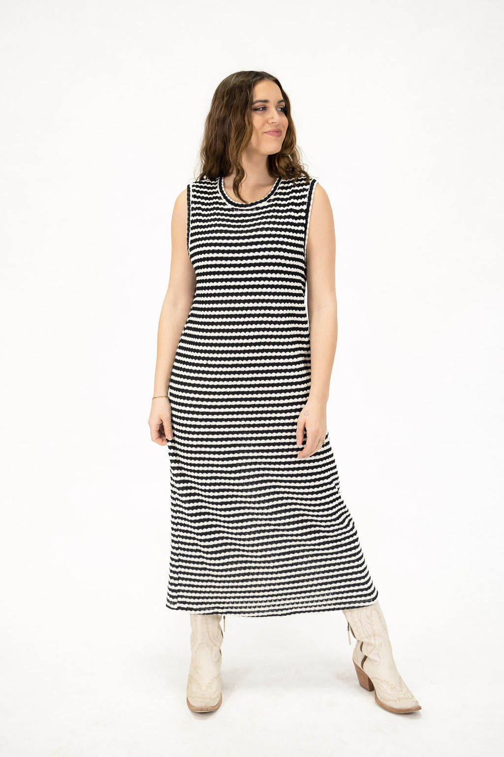 Avery Crochet Dress